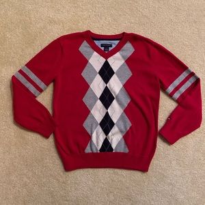 Tommy Hilfiger Christmas Sweater Argyle Boys 7